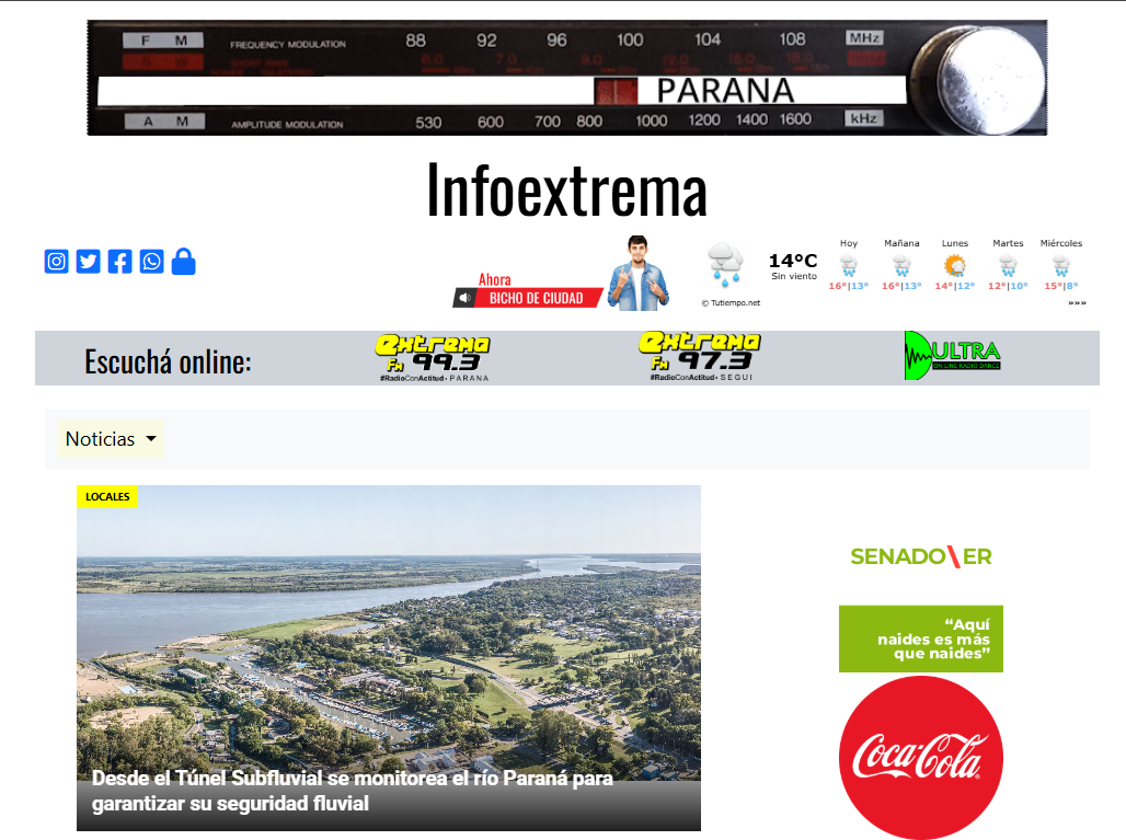 Pagina infoextrema